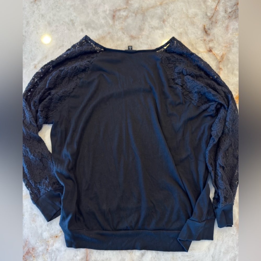 Torrid Black Knit Top